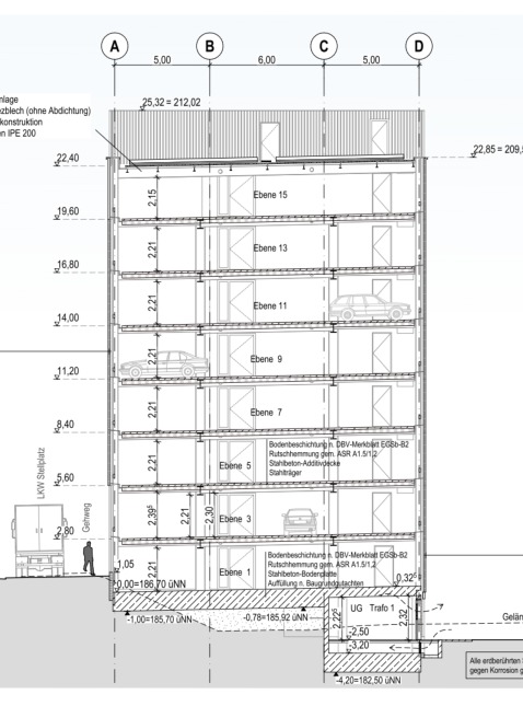 Bauplan Technisch Beschreibung Gebäude