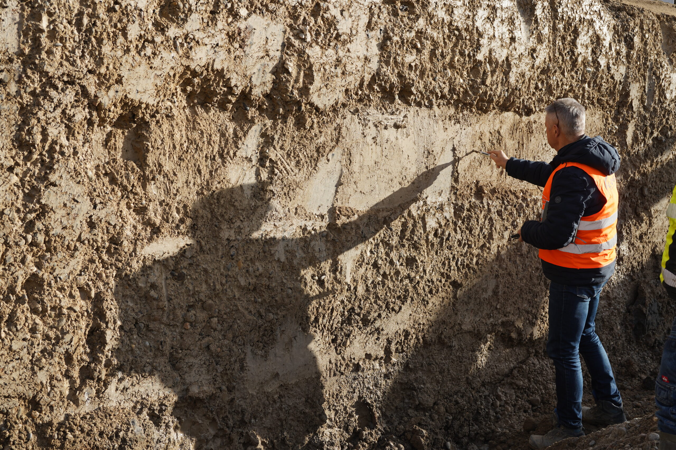 Penetrometermessung an RSS Wand zur Freigabe