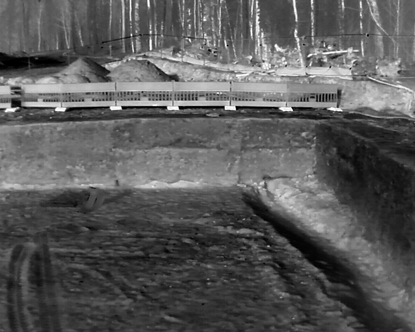 Thermographie belegt Homogenität RSS Wand