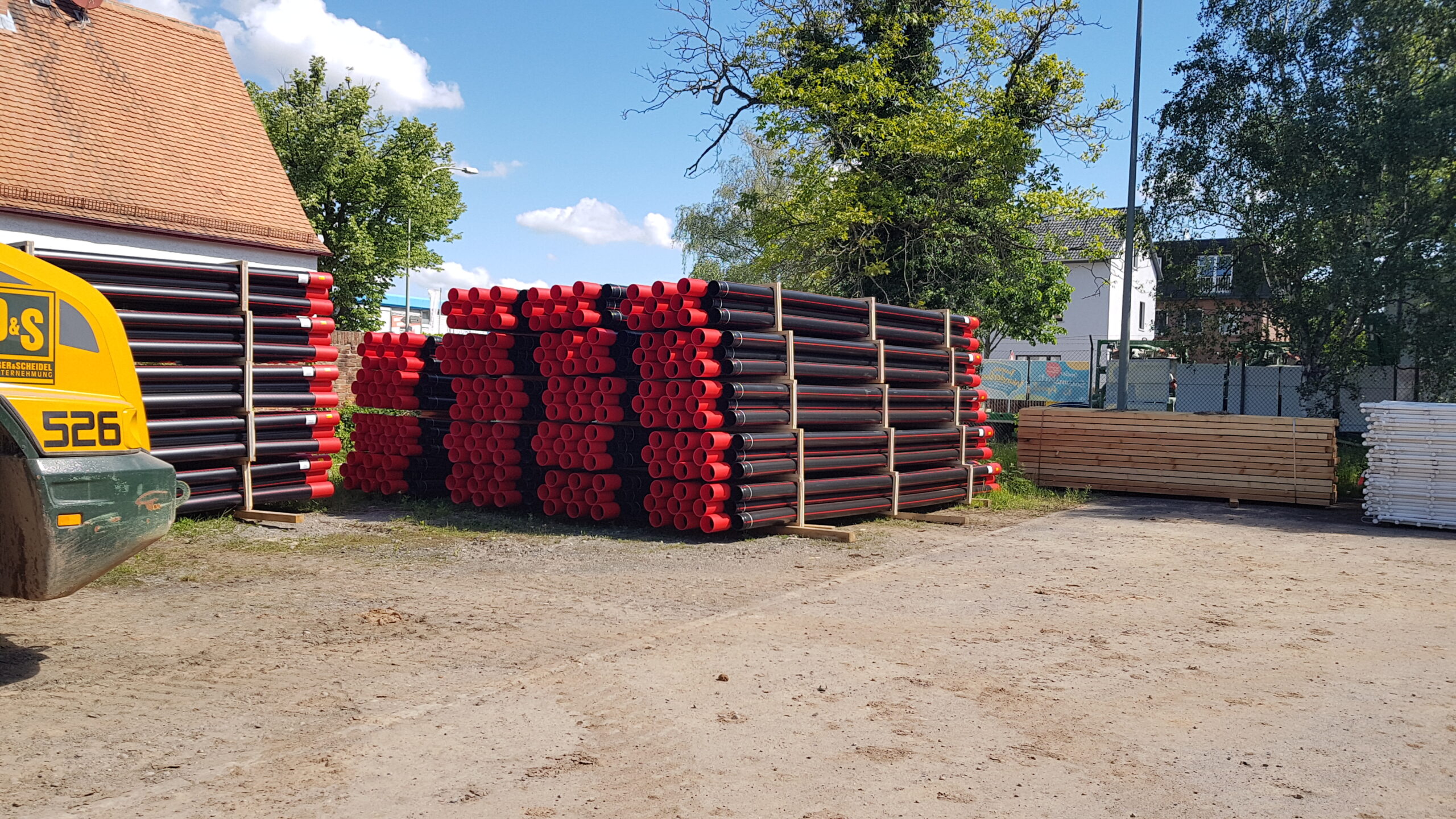 Vorbereitung Leerohrbündel