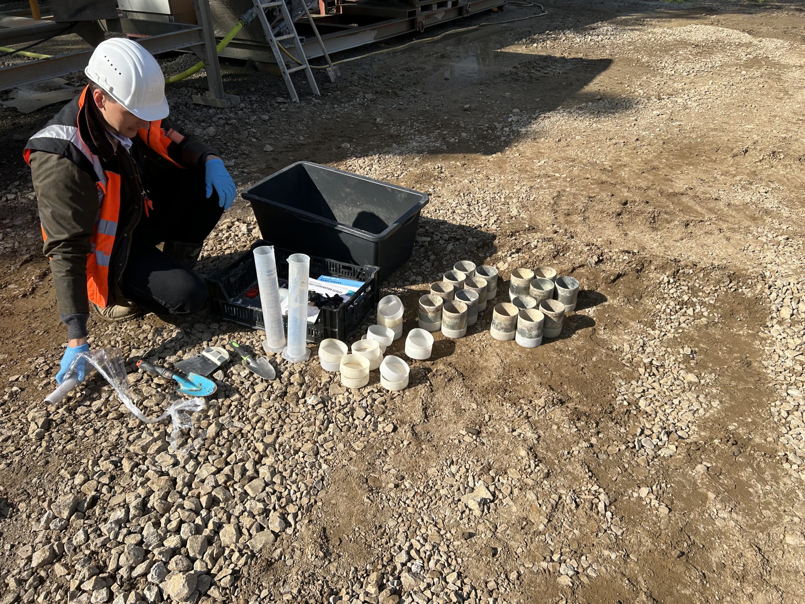 Probenahme Prüfkörper