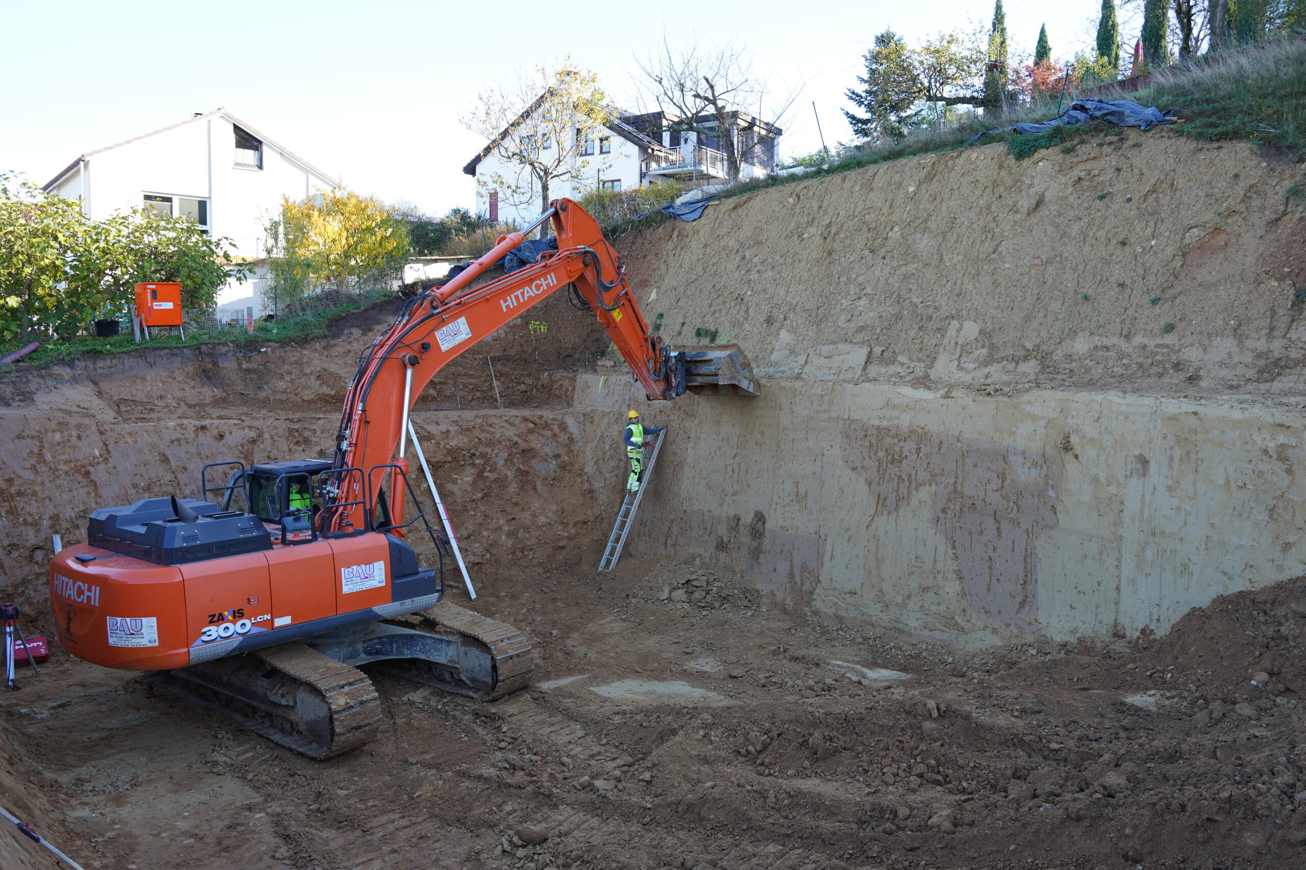 Nacharbeiten Oberfläche RSS Wand