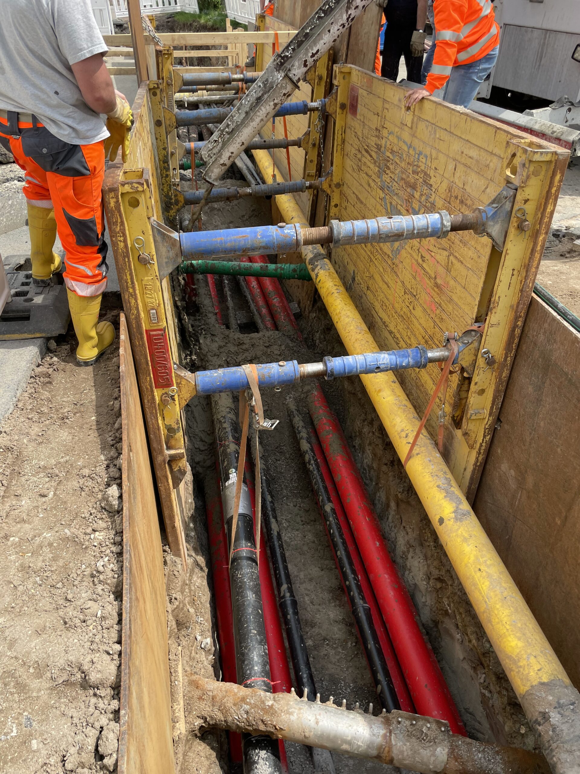 Verfülling 110kV Flüssigbodengraben