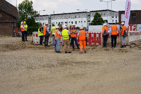 Besichtigungstermin mit Strabag 1