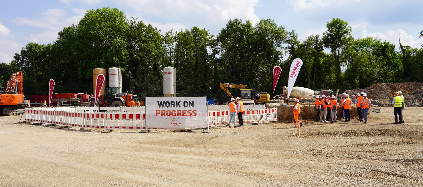 Besichtigungstermin mit Strabag 2