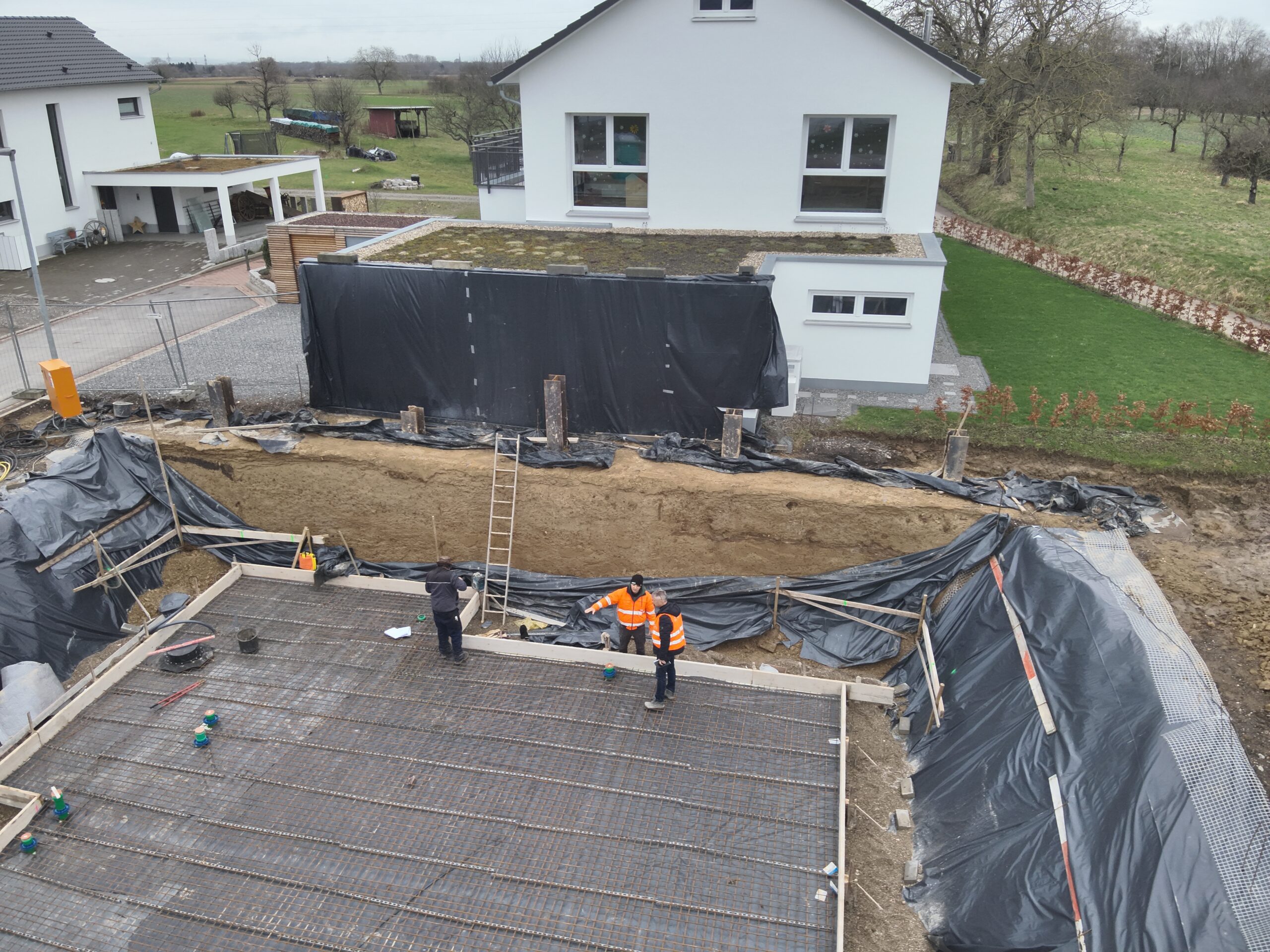 Sensibler Bau inkl. Sicherung Nachbargebäude