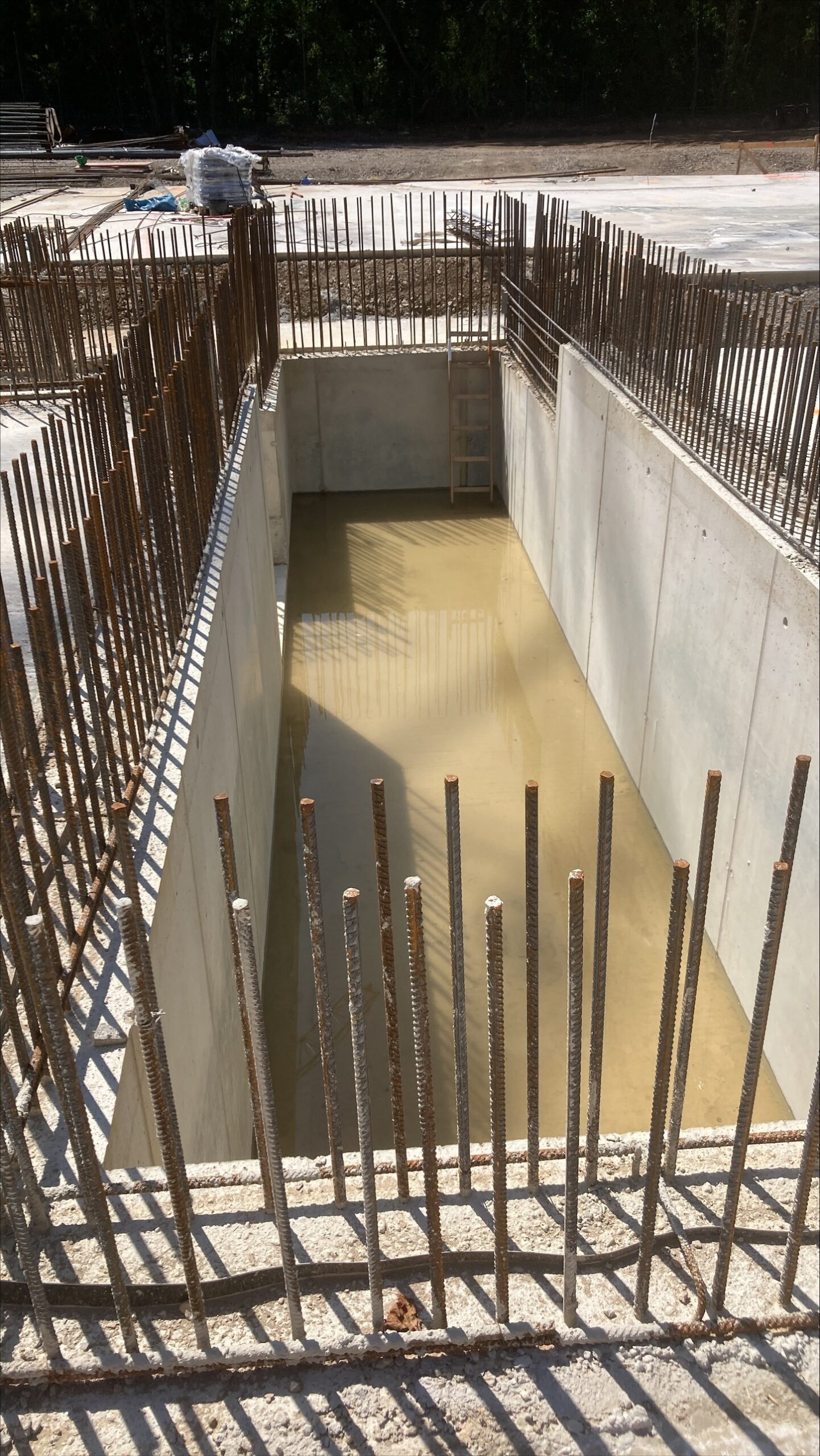 Verlorene Schalung Flüssigboden