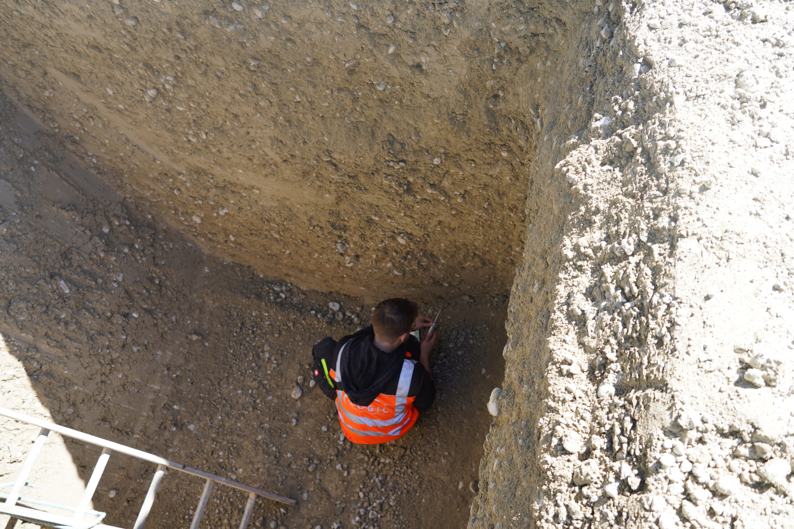 Freigabe der Baugrube durch Fachplaner vor 2 Aushub - Nachweis Standsicherheit