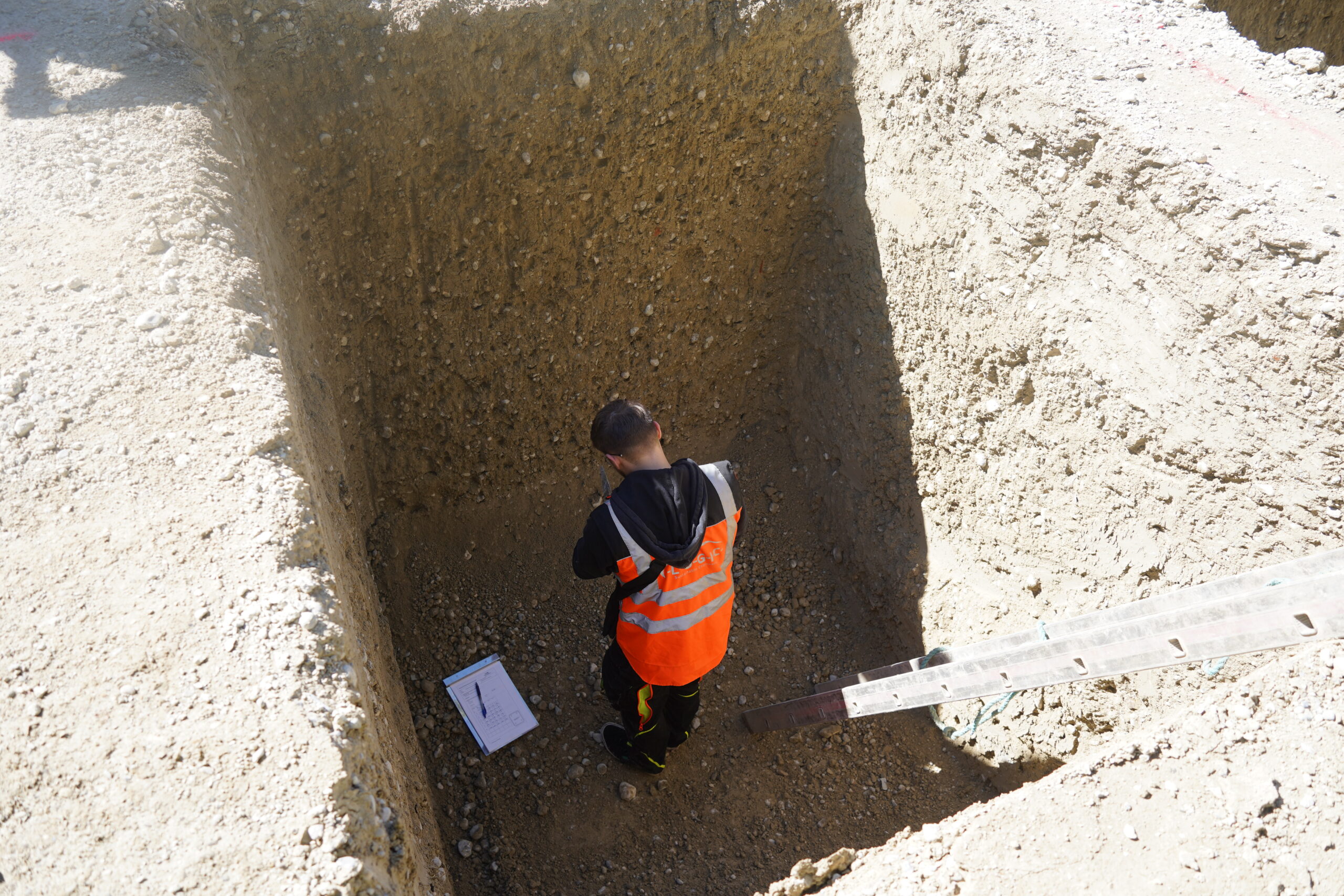 Freigabe durch Korrelation Penetrationswiderstände mit Scherparamtern aus Rezepturerstellung