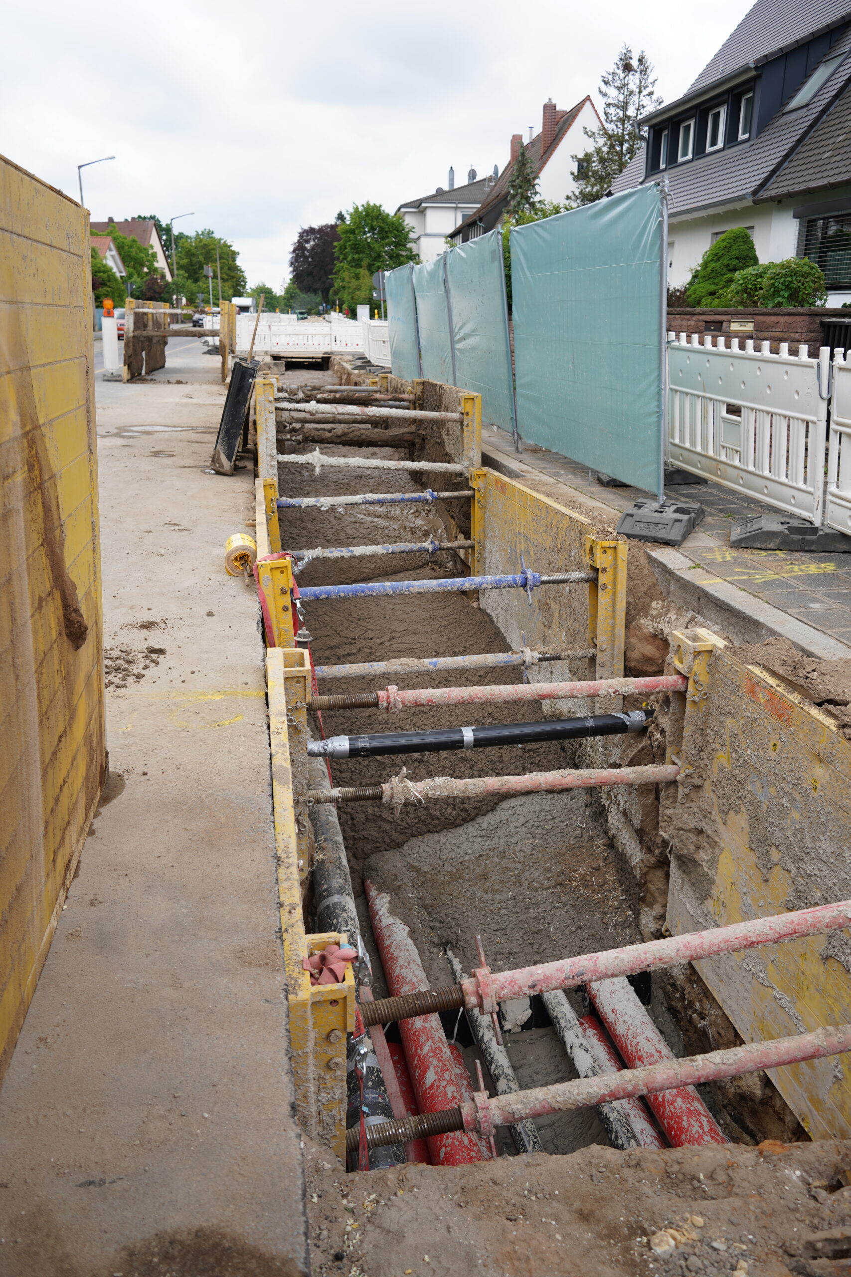 Verfüllung Flüssigbodengraben