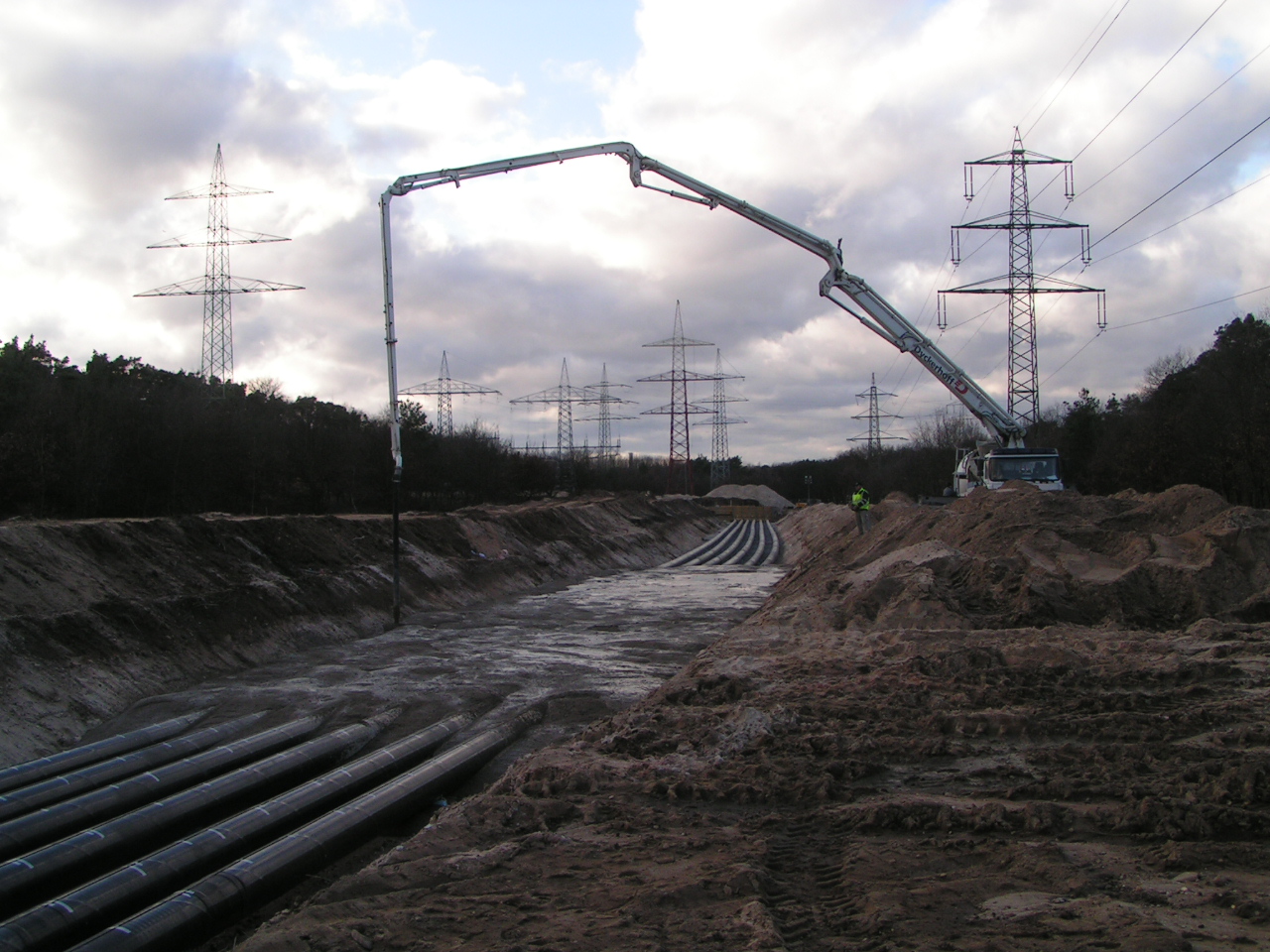 Fortsetzen kontinuierliche Verfüllung