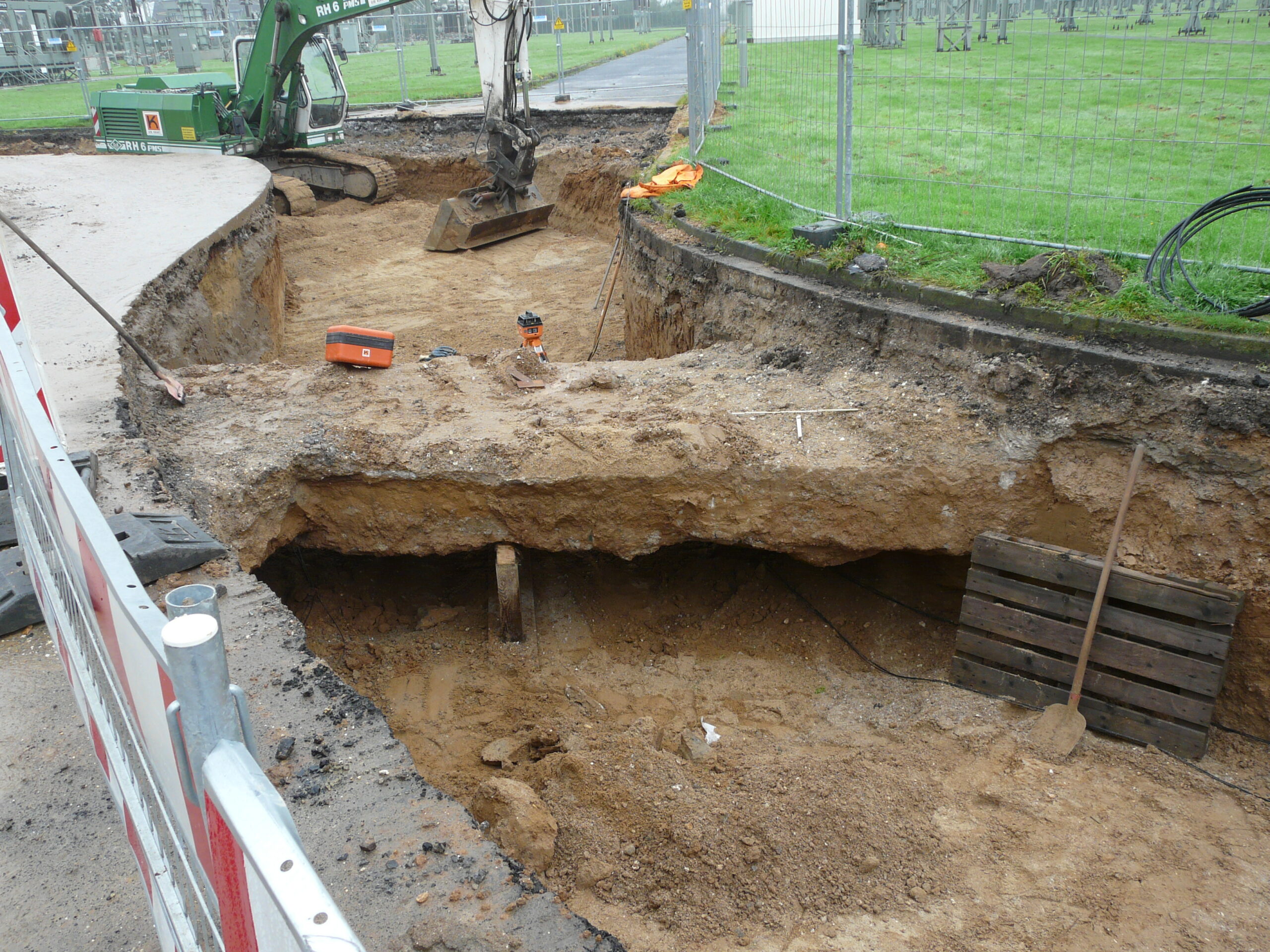 Selbst integration von Querungen in Testfeld und Wärmemessung