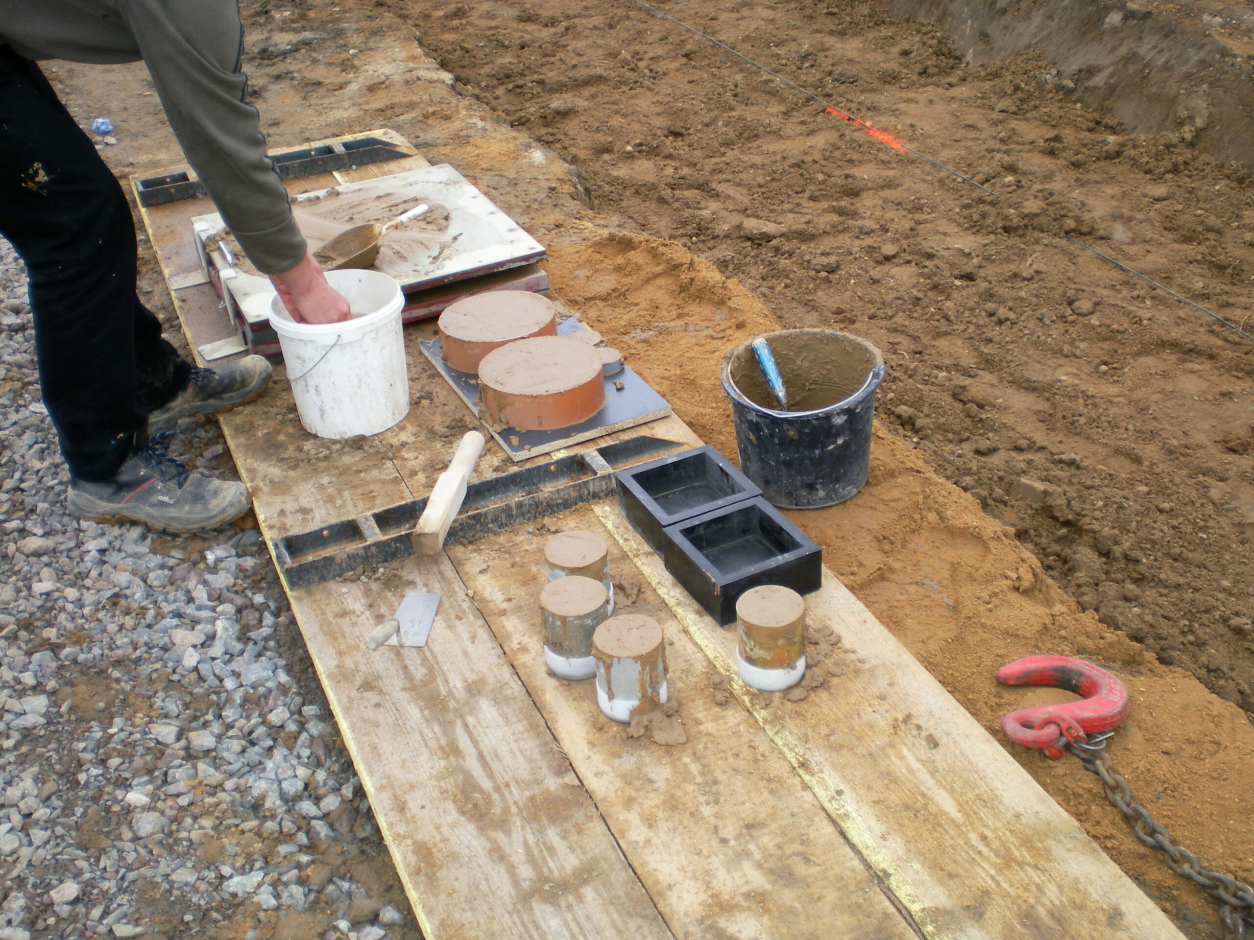 Probenahme und Qualitätssicherung vor Ort